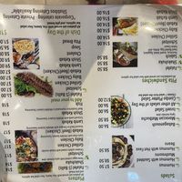Menu page 2  at Pita Point in Brooklyn