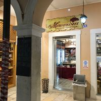 Outside the shop at Mpochotis in Corfu