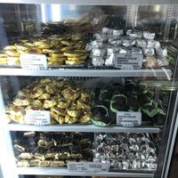 Vegan sweet treats and chocolates at Mpochotis in Corfu