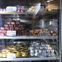 Vegan chocolates at Mpochotis in Corfu