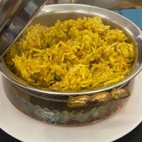 Verdure Biryani  at Indian Curry Restaurant in Catania