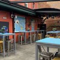 Roof terracee  at Big Chill in North London