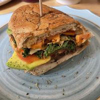 Vegan sandwich  at Charcuteria  in Barichara