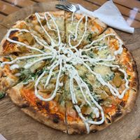 Dönerpizza at Yufkam & Co. Spezialitäten in Mannheim