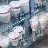 Vegan chocolate and protein cups  at Enso in Limassol