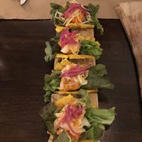 Tacos mit Bohnen-Falafeln at Ngadri in Boquete