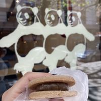 Perfect alfajor dulce de leche  at Gordo Vegano in Buenos Aires
