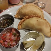 Empanadas at Gordo Vegano in Buenos Aires