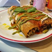 canelones at Gordo Vegano in Buenos Aires