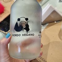 agua at Gordo Vegano in Buenos Aires