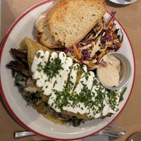 Omelette   at Gordo Vegano in Buenos Aires