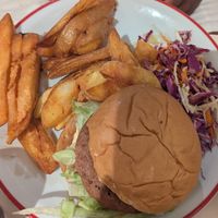 Hamburguesa at Gordo Vegano in Buenos Aires