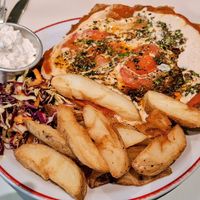 Milenesa Napolitana at Gordo Vegano in Buenos Aires