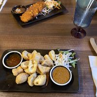 Vegan starters  at Bangrak Thai in Newcastle Upon Tyne