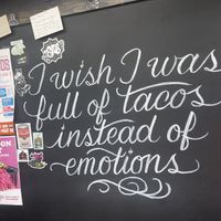   at TACO SHOP in El Paso