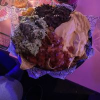 Nachos con todo  at Lado V in Buenos Aires