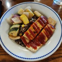 Southwest protein bowl at Harvey House Cafe in Grand Canyon Village