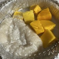 Mango sticky rice 👎  at Beau Thai in Denver