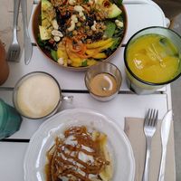 Juice and coffees at De Bon'heur in Marseille