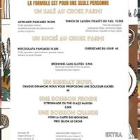 Brunch menu  at De Bon'heur in Marseille