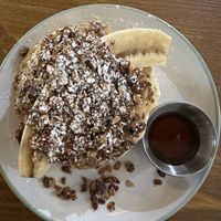 Banana pancakes   at De Bon'heur in Marseille