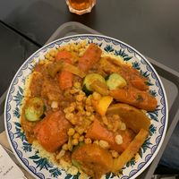 Vegetable tagine from Le Souk at Kitchen Market in Lille