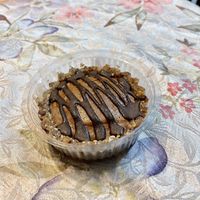 Date caramel pie at Puro Viver in Garopaba