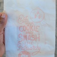 Eat your cookie (of muffin) and smash the patriarchy 😎 at Emilie and the Cool Kids in Nice