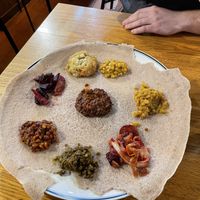   at Mama Ethiopian Cuisine in Seoul