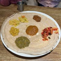 Small portions but very good    at Mama Ethiopian Cuisine in Seoul