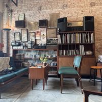 What a great interior design   at SUSU Vegan Mylk Bar Penang in Penang