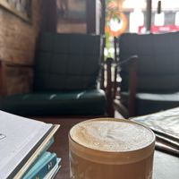 Oatmilk cappuccino   at SUSU Vegan Mylk Bar Penang in Penang