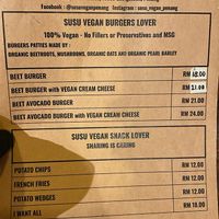  at SUSU Vegan Mylk Bar Penang in Penang