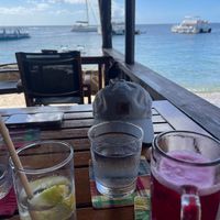 So friendly & confident at Trou Au Diable in Soufriere