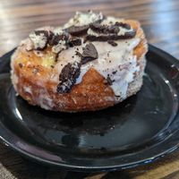 cookies and cream cronut at Old Cuss Cafe in South Salt Lake