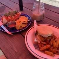 big ass bfast burro is fire, the bfast dagwood sammy is good just not bfast sandwich-y. very savory & flavorful  at Old Cuss Cafe in South Salt Lake