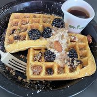 Horchata Waffles  at Old Cuss Cafe in South Salt Lake