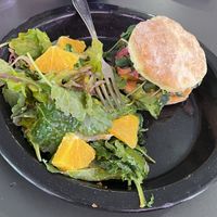 Breakfast Dagwood w/ salad  at Old Cuss Cafe in South Salt Lake