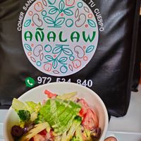 Rica ensalada de vegetales frescos. at Añalaw in Lima