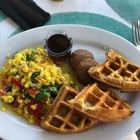 Vegan slam at Lido Restaurant and Bayside Grill in Miami Beach