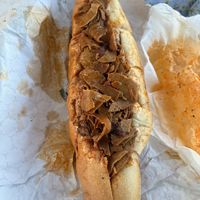 Buffalo Steak Sandwich  at Paranormal Pizza in Bethlehem