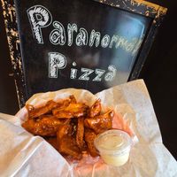 Peach Chipotle Wingz at Paranormal Pizza in Bethlehem