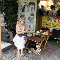 Terrasse   at Bon's Vegan Bistro in Ho Chi Minh City