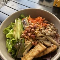 Brown rice mixed bowl  at Bon's Vegan Bistro in Ho Chi Minh City
