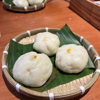 Pumpkin bao buns  at Bon's Vegan Bistro in Ho Chi Minh City