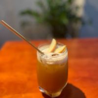 Handmade kombucha. Yummy at Bon's Vegan Bistro in Ho Chi Minh City