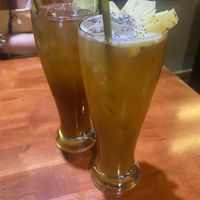 Kombucha casera y Kombucha de piña  at Bon's Vegan Bistro in Ho Chi Minh City