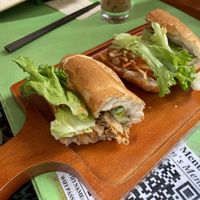 Tofu banh mi (no coriander)  at Bon's Vegan Bistro in Ho Chi Minh City