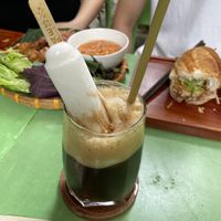 Coconut cream coffeee  at Bon's Vegan Bistro in Ho Chi Minh City