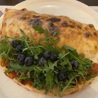 Bovenaanzicht Pizza Vegan  at Pizzahof in Drongen